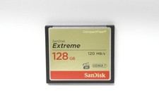 Sandisk CF 128 GB Extreme Speicherkarte gebraucht 128 GB Compact Flash