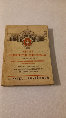 Geflügelausstellung frankfurt - geflügelausstellung,