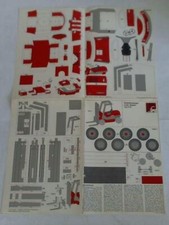 Modellbaubogen linde stapler - modellbaubogen,