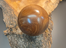 Deko Holzkugel Massivholz Alt 12 Cm