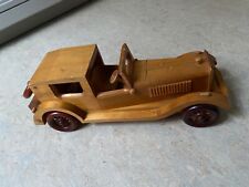 Holzauto Deko Modellauto Auto Holz Oldtimer Bugatti 41 Royale 1927