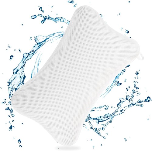 Badewannenkissen weiß mit - badewannenkissen,