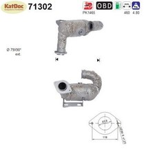 ✅ Katalysator für Mercedes A/B-Klasse/CLA/GLA/GLB, 1.3, Euro 6