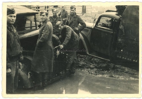 Orig foto soldaten mit - orig.,