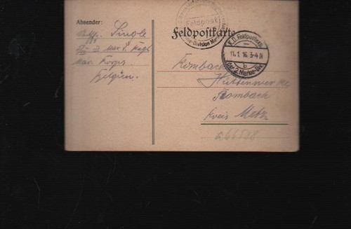 Feldpostkarte - (a66538),