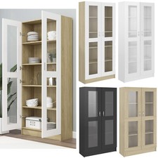 Vitrinenschrank bücherschrank - vitrinenschrank,