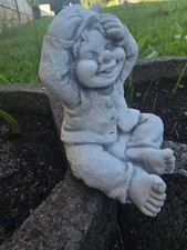 Steinfigur eines trolls art - steinfigur,