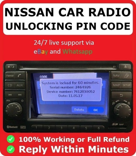 Nissan radio code - nissan,
