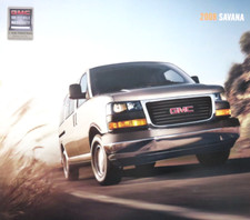 2008 GMC Savana USA Prospekt Brochure, 12 Seiten