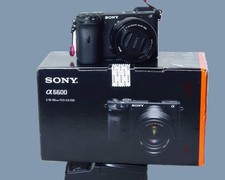 Sony Alpha A6600 ILCE- APS-C Kamera Shutter 2516  OVP Top Zustand gebraucht.