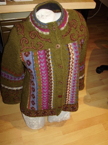 Newari nepal jacke - jacke, bunt
