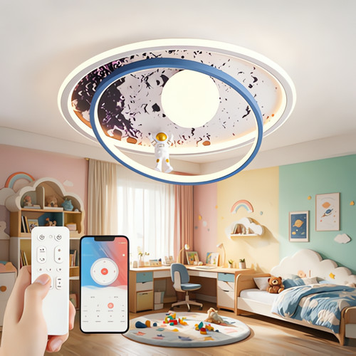 Dimmbare mond deckenleuchte - mond,