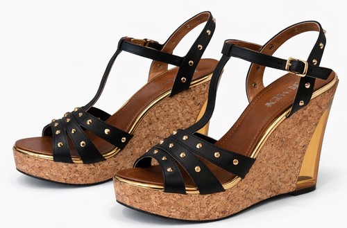 Damen sandalette keilsandale - sandalette,