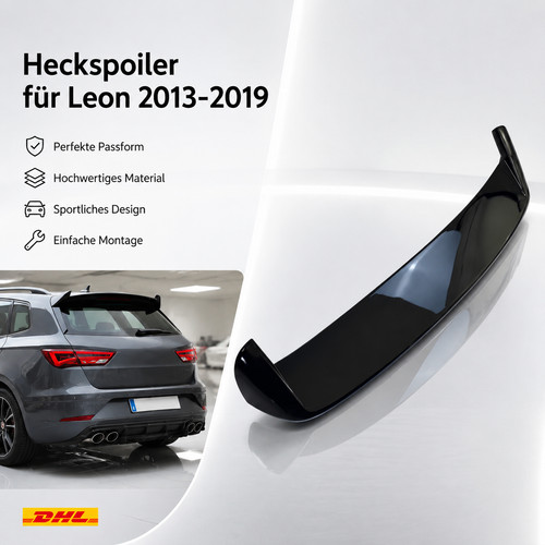 Dach heckspoiler glänzend - dach,