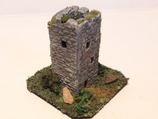Diorama Spur Z Turm Turmruine