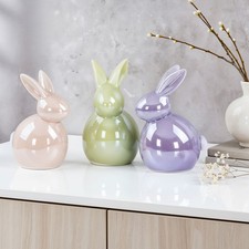3er Set Deko Figuren Hase