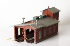 Faller H0 B-988 Bahnbetriebswerk 2-ständiger Lokschuppen m Gleis (318034) #5929#