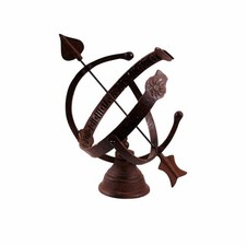 Sonnenuhr  Gusseisen Antik Standuhr  TH 28