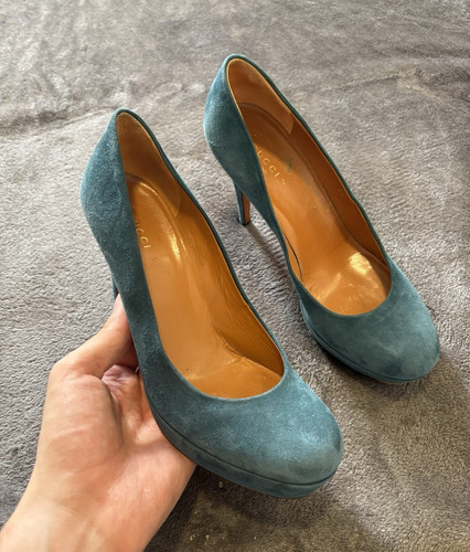 Gucci damen pumps - pumps, wildleder