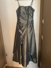 Ballkleid Gr.42 Grün Gold Mit