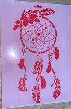 Schablone - A3 Traumfänger 1