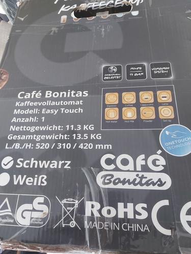 Kaffeevollautomat bonitas - ,