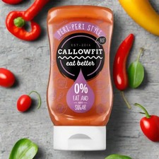 Callowfit Sauce  300ml SÜSS & DEFTIG Wenig Kalorien - wenig Fett  Vegan Diät Mix