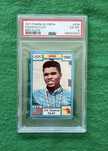 Cassius clay panini olympia - cassius,