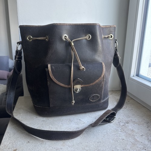 Vintage damen tasche - vintage, leder