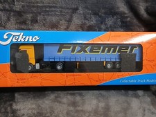 Tekno 1:50  fixemer Mercedes-Benz Typ 	Schiebeplanen-Auflieger