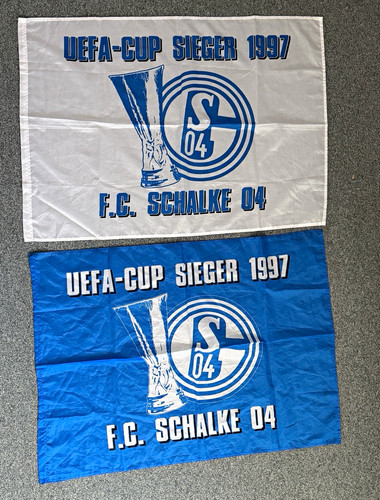 Schalke fahne flagge - 04, fahne/flagge
