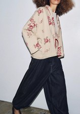 ZARA Gesteppte Jacke Kimono