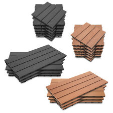 WPC Terrassenfliesen Massiv Klickfliese floordirekt bodenplatte Holzfliesen