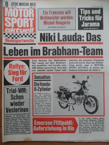 Motor sport aktuell 1978 - motor,