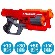 NERF - MEGA CycloneShock mit zusätzlichen Darts - MEGA CycloneShock  mit