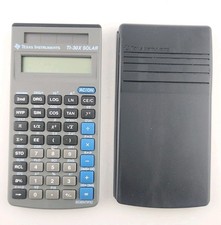 TI-30X Solar Scientific