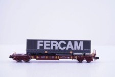 (RBT837) Fleischmann 825060 Taschenwagen AAE "FERCAM", DC, N, OVP