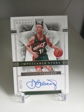 Detlef Schrempf On-card Auto /75 2022-23 Panini Impeccable