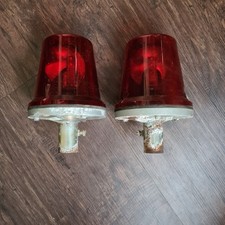 Rundumleuchte Ruhla FER Rot 2 Stück 1 paar DDR