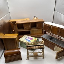 Altes puppenstuben holz - puppenstuben,