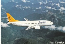 Werbekarte - Postkarte - Condor Boeing 737-300 - unversandt -