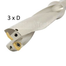 3xD WCMX WENDEPLATTENBOHRER / VOLLBOHRER / U-BOHRER / 16 bis 60mm mit Rechnung!!