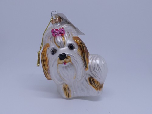 Yorkshire terrier figur glas - terrier,