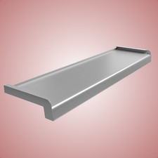 Abgerundete Fensterbank aus