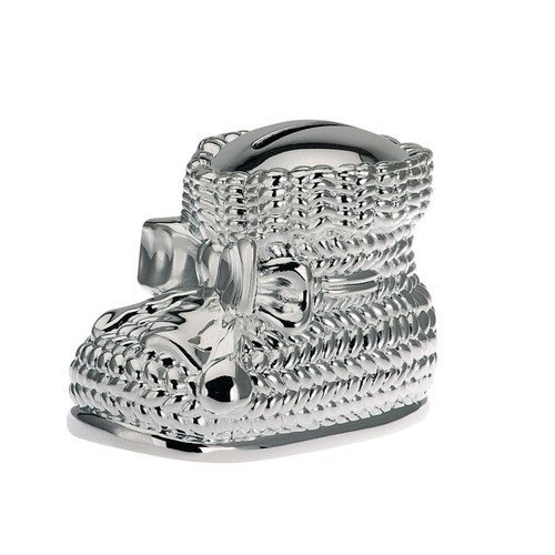 Spardose schuh silber - spardose,
