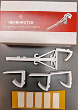 Fensterhalter für Herrnhuter Sterne 8+13cm weiss, neu u.OVP,