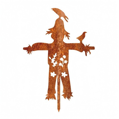Vogelscheuchen-Gartenstecker