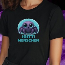 Funshirt Spinne mit Ekelblick