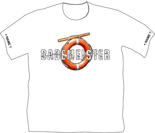 Shirt bademeister - t-shirt,