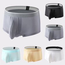 Herren Eis Seide Atmungsaktiv